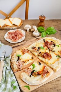 recipe for Pinsa with Pavé d’Isigny