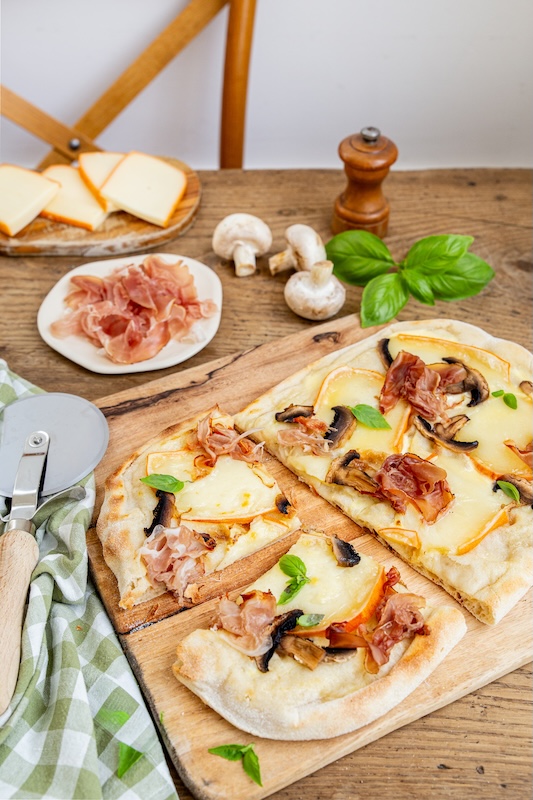 recette de Pinsa au Pavé d’Isigny
