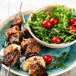 Brochettes de filet mignon au Reblochon