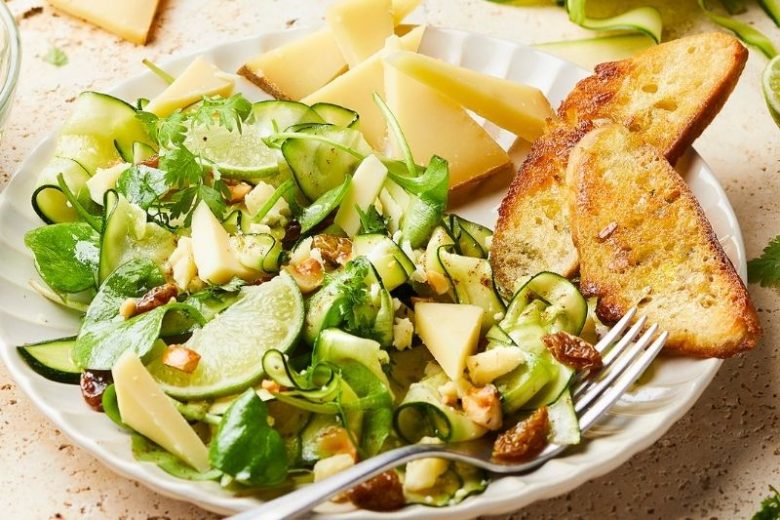 Ceviche de courgette au citron vert