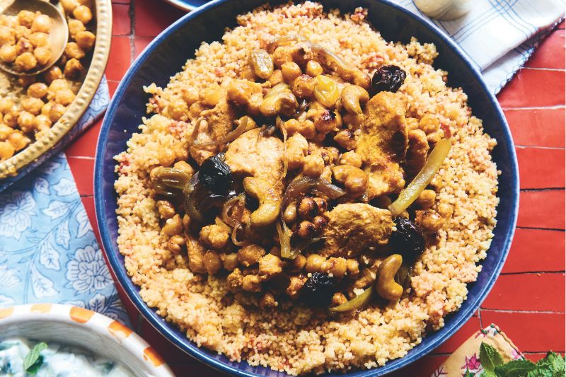 Couscous façon Biryani