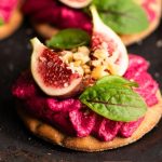Crème de betterave au chèvre frais