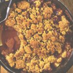Crumble aux pommes au caramel