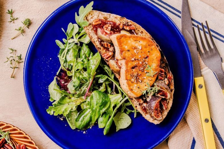Tartines de foie gras poêlé