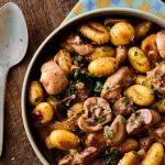 Poêlée de gnocchis et rognons de veau