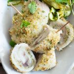 Paupiettes d’espadon courgettes grillées