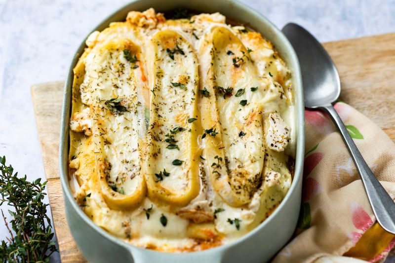 Lasagnes de blettes et Reblochon
