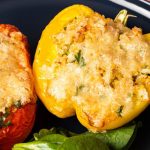 Poivrons farcis au Maroilles