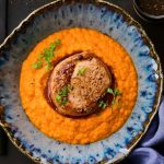 Médaillons de veau laqués au sirop