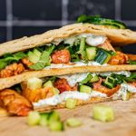 Naanwich à l’agneau émincé