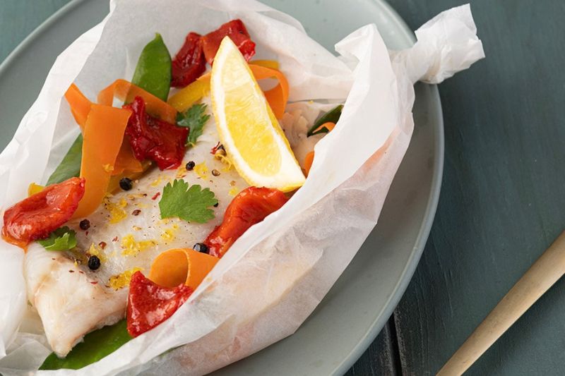 Papillote d’églefin