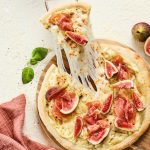Pizza figues et mozzarella