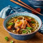 Ramen au saumon fumé