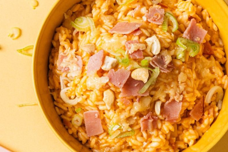 Risotto épicé au Maroilles