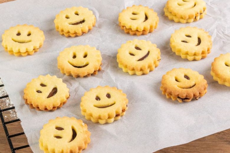 Sablés smiley au chocolat