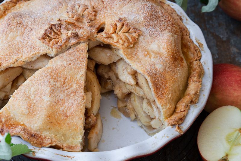 Tarte aux pommes et au Gruyère