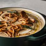 Velouté de champignons à la crème