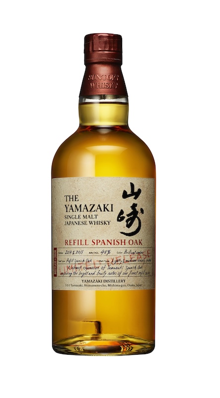 Bouteille de whisky japonais Yamazaki Refill Spanish Oak