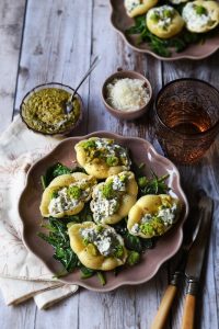 recipe for Conchiglioni stuffed with Ossau-Iraty