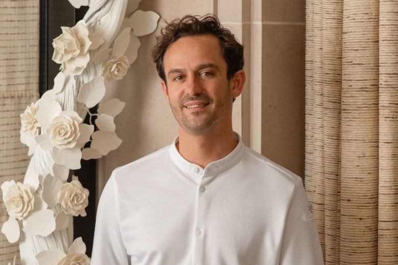 Bertrand Noeureuil, nouveau chef de L’Orangerie au Four Seasons George V