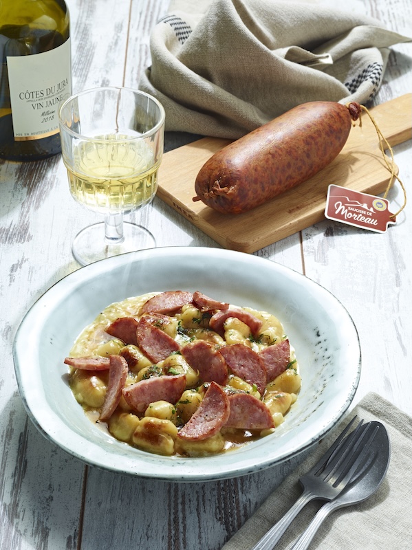recette de Gnocchi à la Morteau, Comté, Vin Jaune