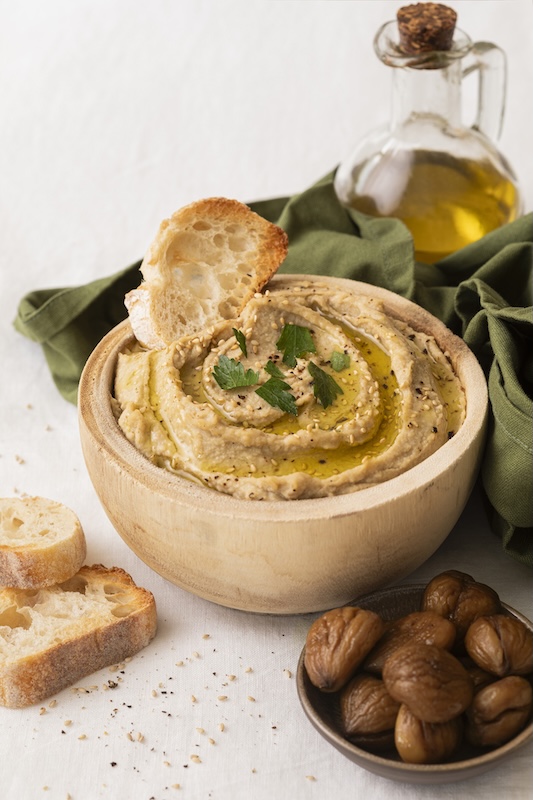 recette de Houmous de châtaignes