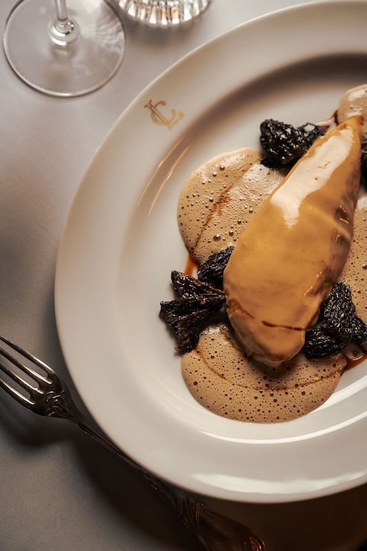 Volaille sauce suprême aux morilles