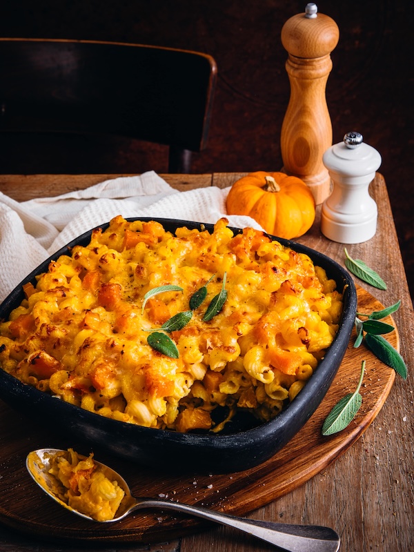 recette de Mac and cheese à la courge