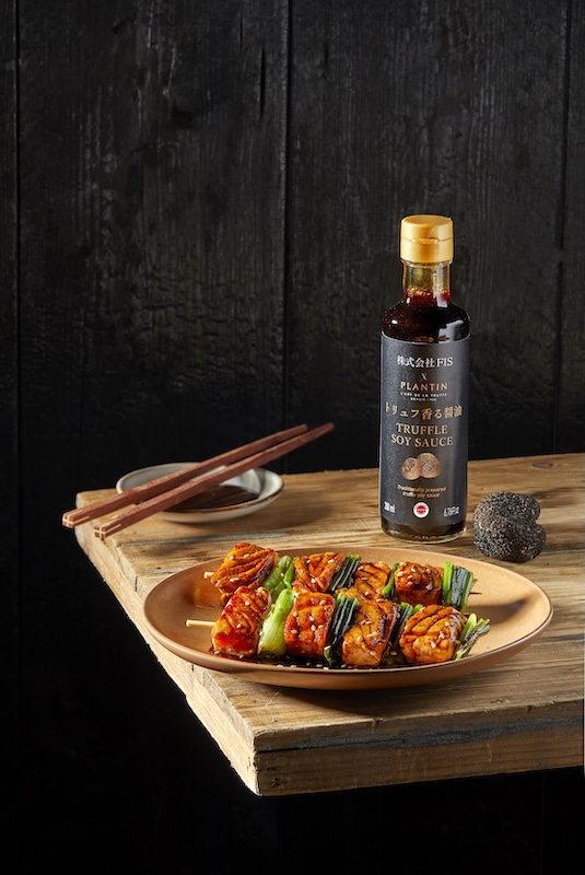 recette de Brochettes teppanyaki de saumon