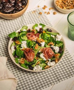 recipe for sweet and sour salad with prunes