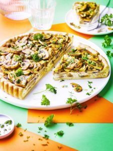 Mushroom and Comté Tart recipe