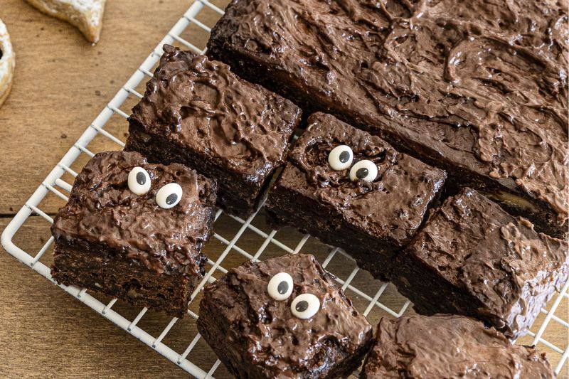 Brownies à la mousse au chocolat