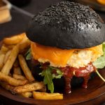 Burger d’Halloween à la Mimolette