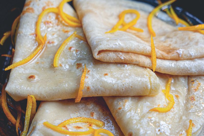 Crêpes au Grand Marnier