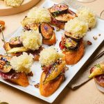 Crostinis aux figues et à la Tête de Moine