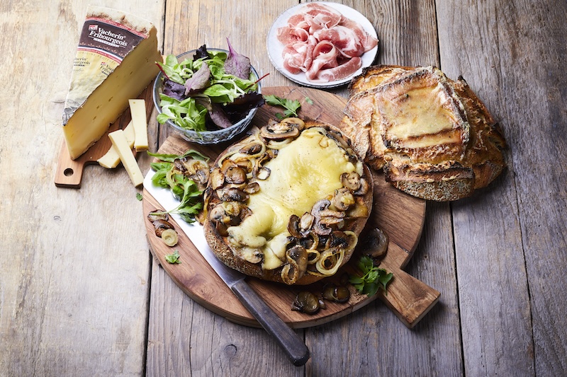 recette de Croûte forestière au Vacherin Fribourgeois