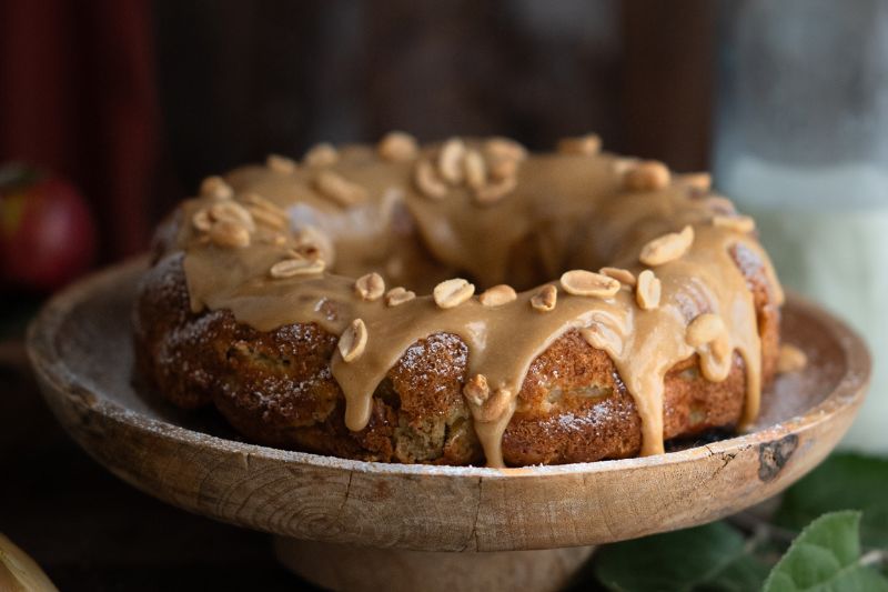 Fondant aux pommes caramel salé