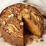 Gâteau aux poires et aux flocons d’avoine