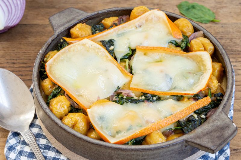 Gratin de gnocchis au Pavé d’Isigny