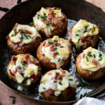 Champignons farcis au Reblochon