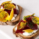 Tartine aux graines déclinaison de betteraves