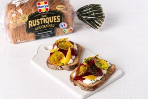 Seed toast recipe with beetroot variation