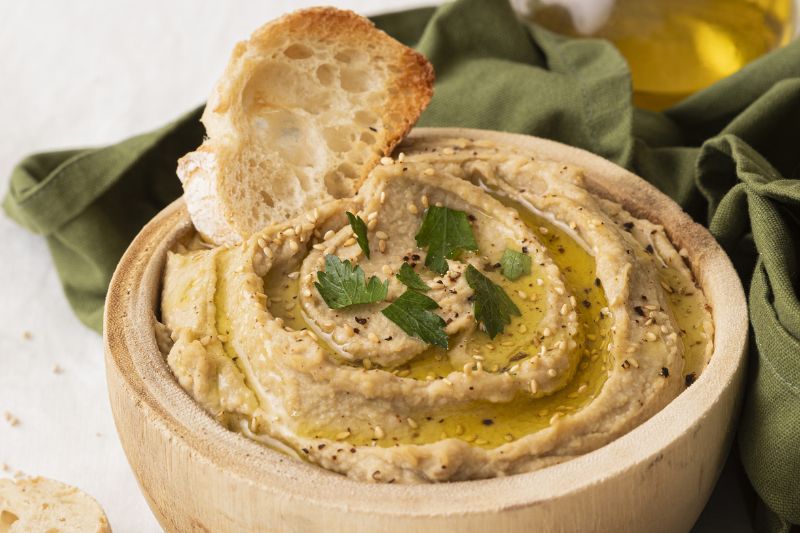 Houmous de châtaignes