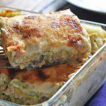 Lasagnes aux champignons poulet et brocoli