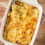 Mac & cheese chèvre et mozzarella