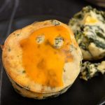 Muffins aux épinards et à la Mimolette