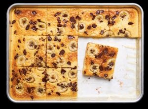 giant chocolate-banana pancake recipe