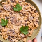Risotto de crozets aux champignons et truffe