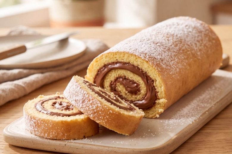 Roulé facile à la Nocciolata