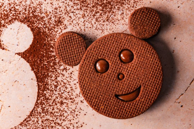 Sablés oursons au chocolat